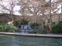 Waterfalls in the Riverwalk